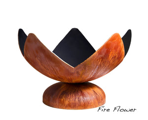 "Fire Flower" Fire Bowl