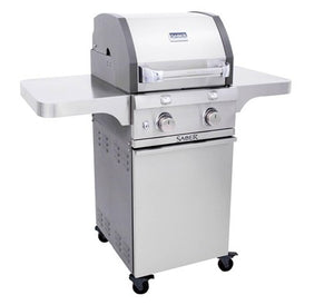 Saber Deluxe Stainless 2-Burner Gas Grill