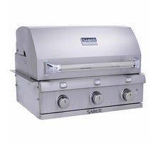 Load image into Gallery viewer, Saber Premium 3-Burner Built-In Gas Grill