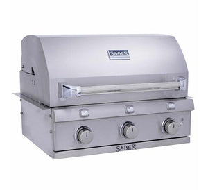 Saber Premium 3-Burner Built-In Gas Grill