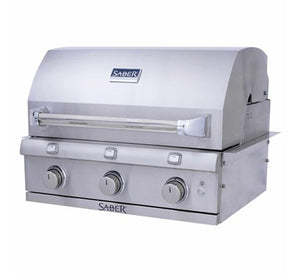 Saber Premium 3-Burner Built-In Gas Grill