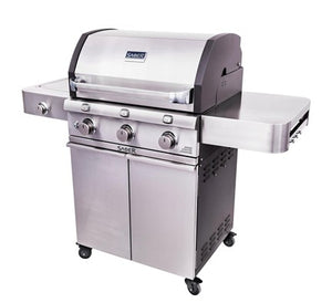 Saber Deluxe Stainless 3-Burner Grill