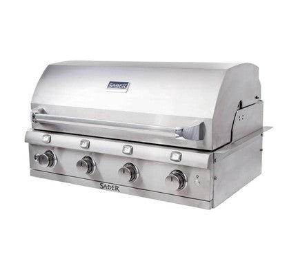 Saber Premium 4-Burner Built In Gas Grill