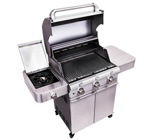 Saber Deluxe Stainless 3-Burner Grill