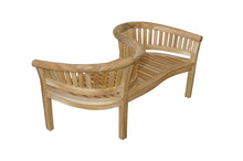 Load image into Gallery viewer, Curve Love Seat 59&quot;W 28&quot;D 32&quot;H